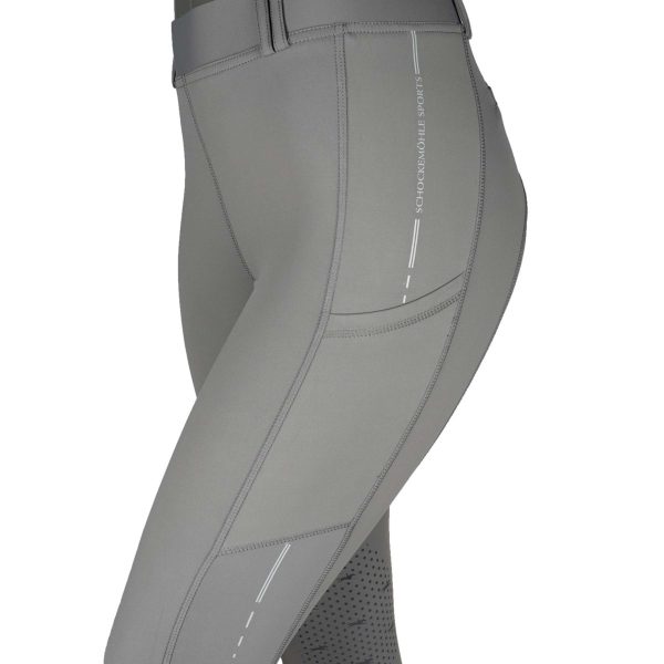 Schockemöhle Rijlegging New Pocket Knie Grip Slate Grey Cheap