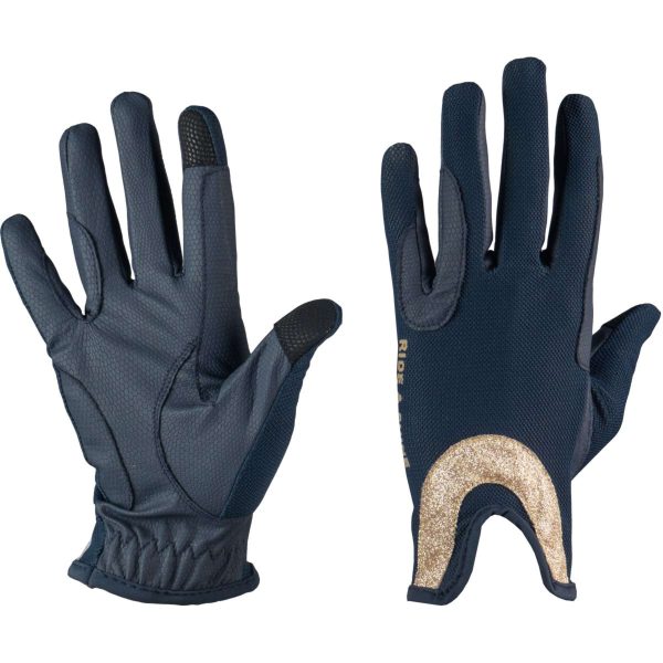 Red Horse Rijhandschoenen Glamour Gloves Blauw Rose Online