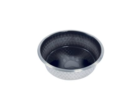 Weatherbeeta Dog Bowl Non-Slip Stainless Steel Shade Black Online Sale