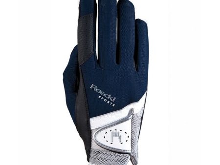 Roeckl Handschoenen Madrid Micro Mesh Navy For Sale