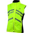 Weatherbeeta Bodywarmer Reflective HiVis Lichtgewicht Waterproof voor Kinderen Geel on Sale