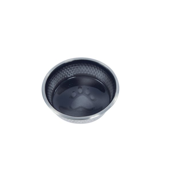 Weatherbeeta Dog Bowl Non-Slip Stainless Steel Shade Black Online Sale