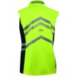 Weatherbeeta Bodywarmer Reflective HiVis Lichtgewicht Waterproof voor Kinderen Geel on Sale