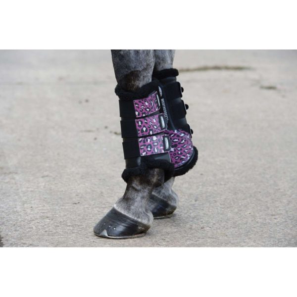 Weatherbeeta Peesbeschermers Leopard Roze Luipaard Fashion