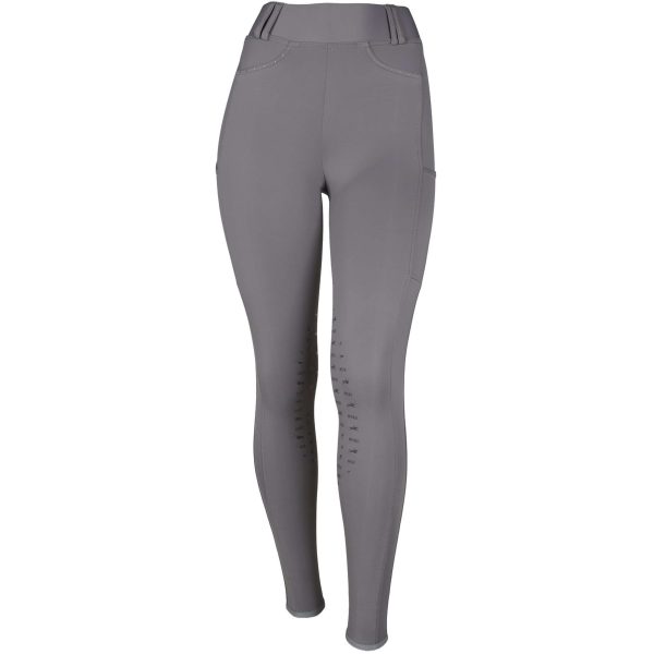 Schockemöhle Rijlegging Classy Sporty Knie Grip Slate Grey on Sale