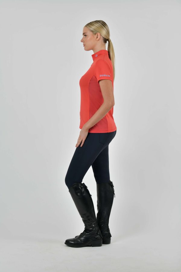 Weatherbeeta Shirt Dublin Airflow Coral Online Hot Sale