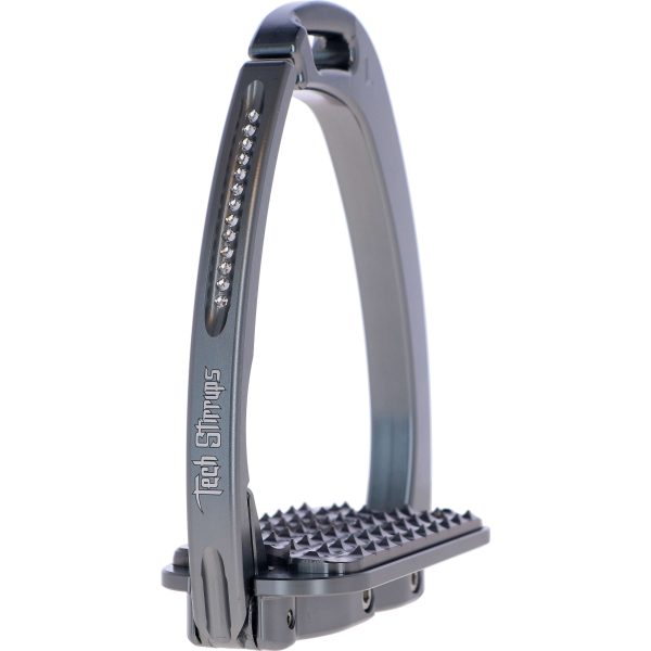 Tech Stirrups Stijgbeugels Venice Sloped Swarovski Dressuur Titanium Online