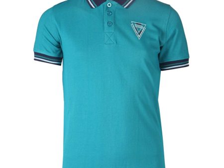 Red Horse Poloshirt Luka Seablue For Sale