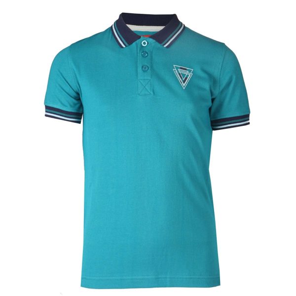 Red Horse Poloshirt Luka Seablue For Sale