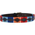 Shires Polo Riem Drover Turquoise Red Orange Blue on Sale