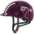 Uvex Cap Kidoxx Flower Shiny Burgundy Hot on Sale