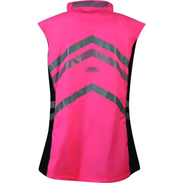 Weatherbeeta Bodywarmer Reflective HiVis Lichtgewicht Waterproof voor Kinderen Roze Online