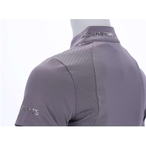 Schockemöhle Shirt Summer Page Slate Grey For Cheap