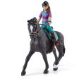 Schleich Playset Horse Club Lisa & Storm Zwart Paars For Discount