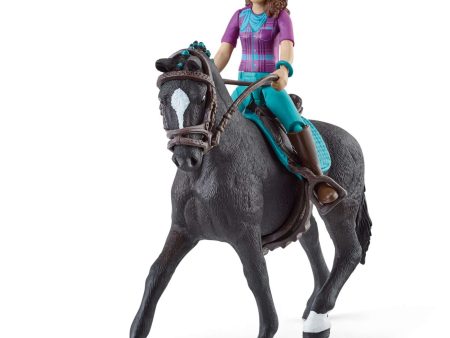 Schleich Playset Horse Club Lisa & Storm Zwart Paars For Discount