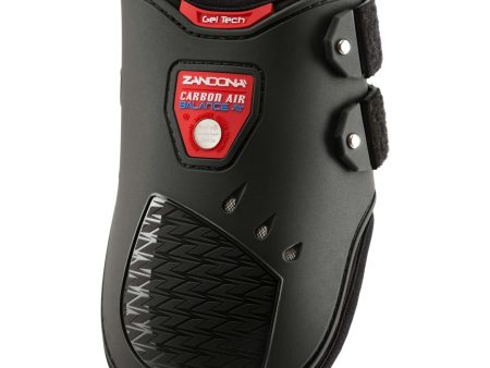 Zandona Strijklappen Carbon Air Balance Velcro Fetlock Zwart Supply