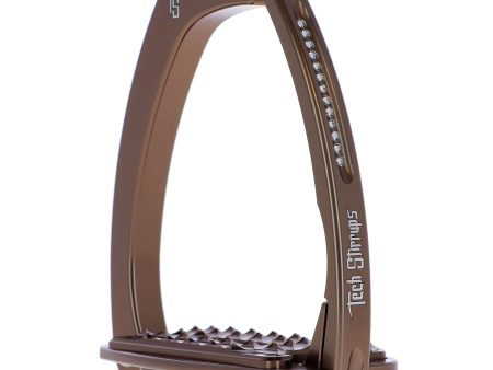 Tech Stirrups Stijgbeugels Venice Sloped Evo Swarovski Bruin Online