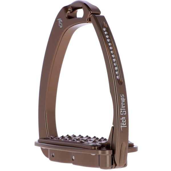 Tech Stirrups Stijgbeugels Venice Sloped Evo Swarovski Bruin Online