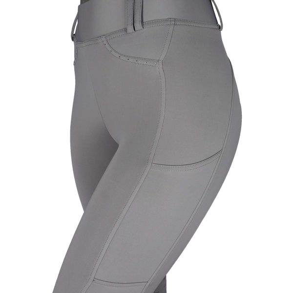 Schockemöhle Rijlegging Classy Sporty Knie Grip Slate Grey on Sale