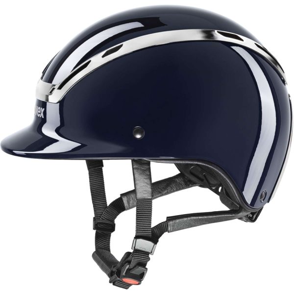 Uvex Cap Exxeed Shiny Chrome Navy Hot on Sale