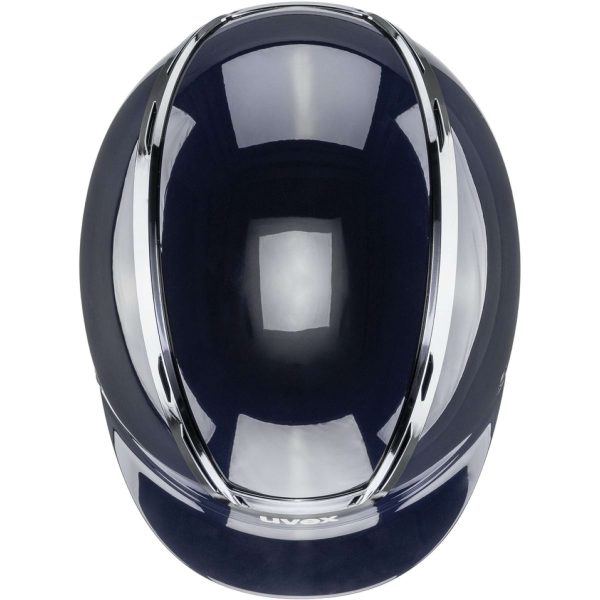 Uvex Cap Exxeed Shiny Chrome Navy Hot on Sale